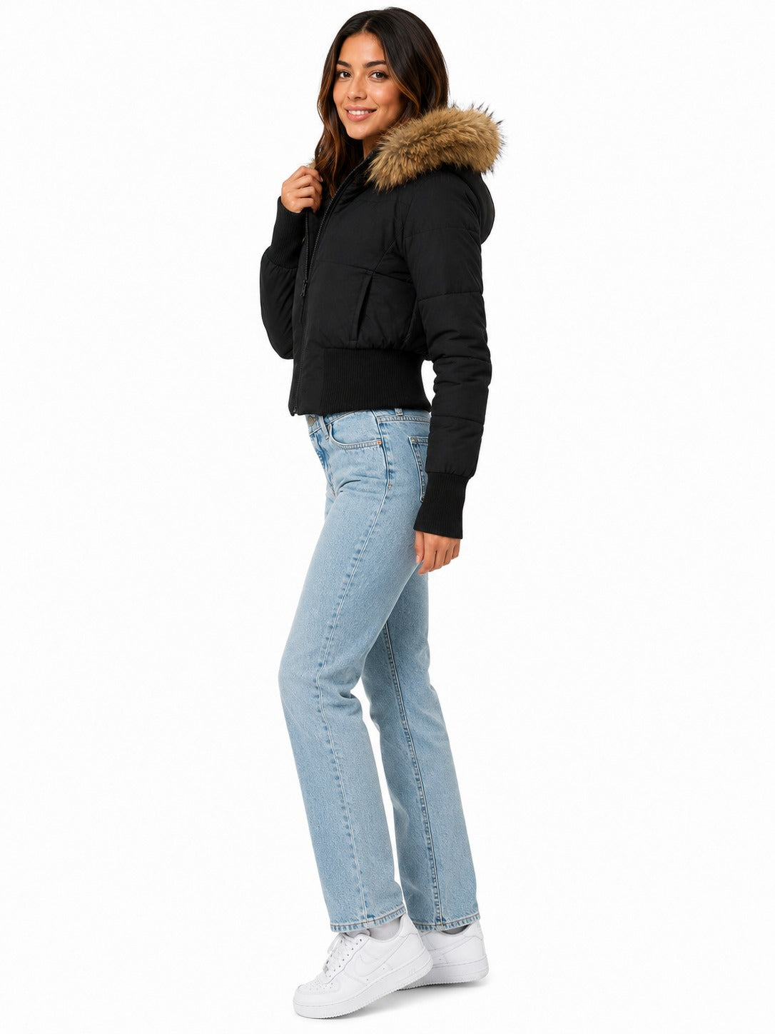 Blackstone Fur-Trim Puffer