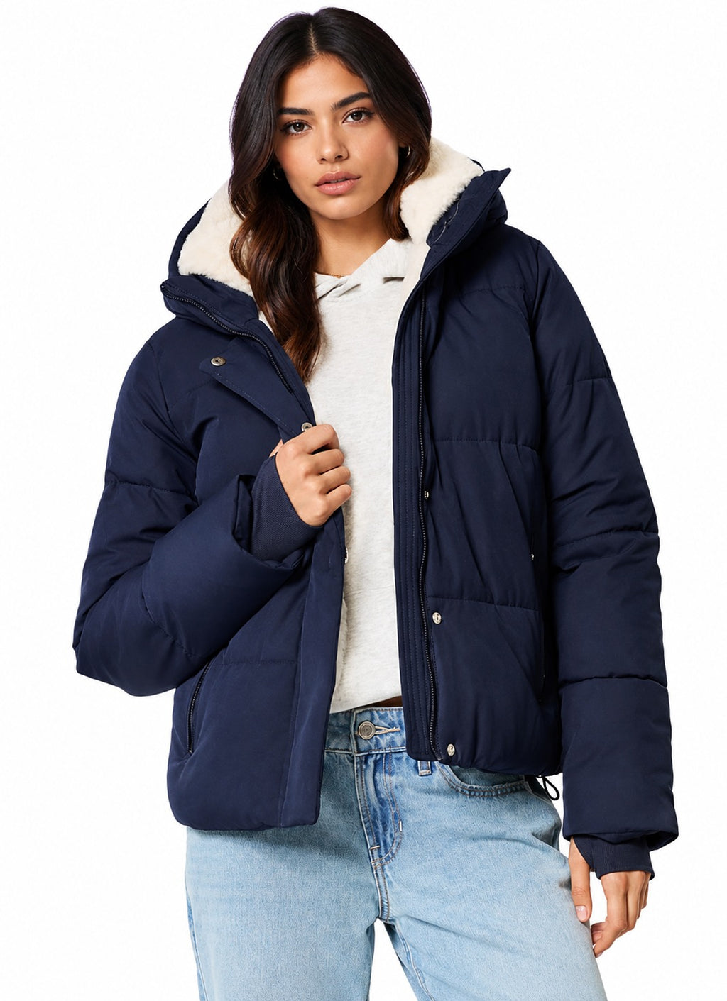 Navy Élan Puffer