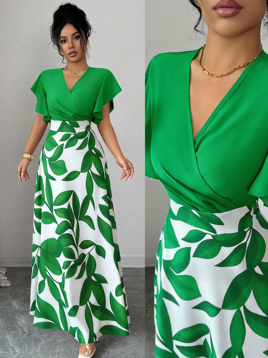 Fern™ | Wrap Slit Maxi Dress