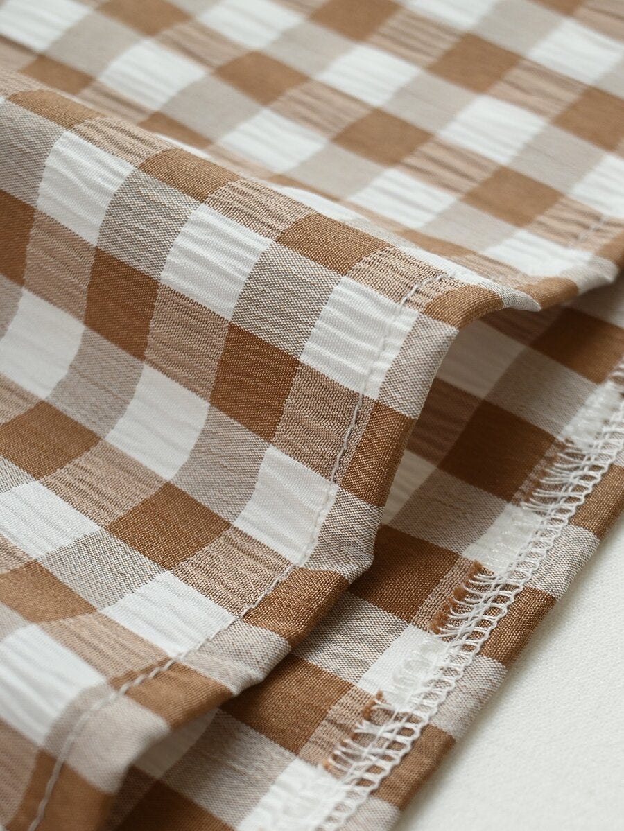 Posy™ | Checkered Mini Dress