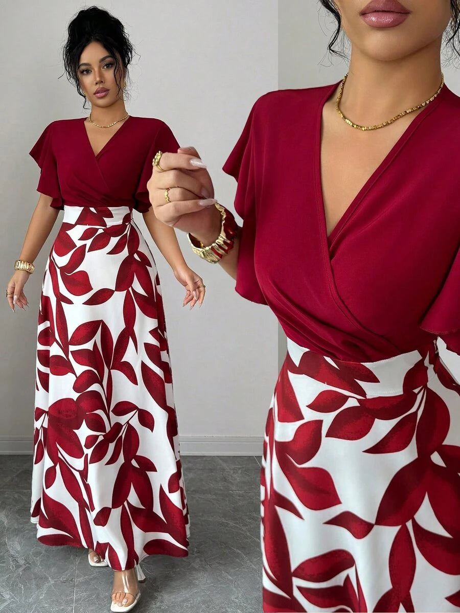 Fern™ | Wrap Slit Maxi Dress