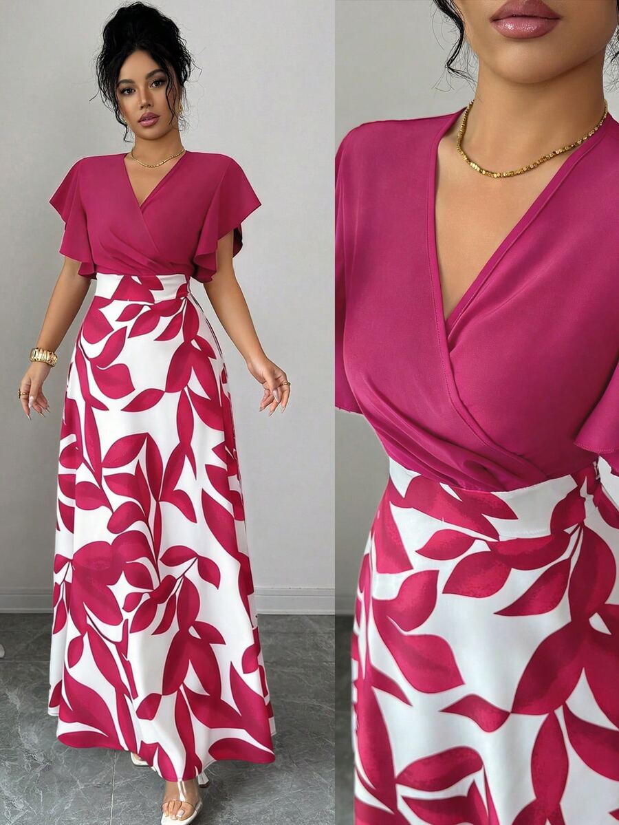 Fern™ | Wrap Slit Maxi Dress