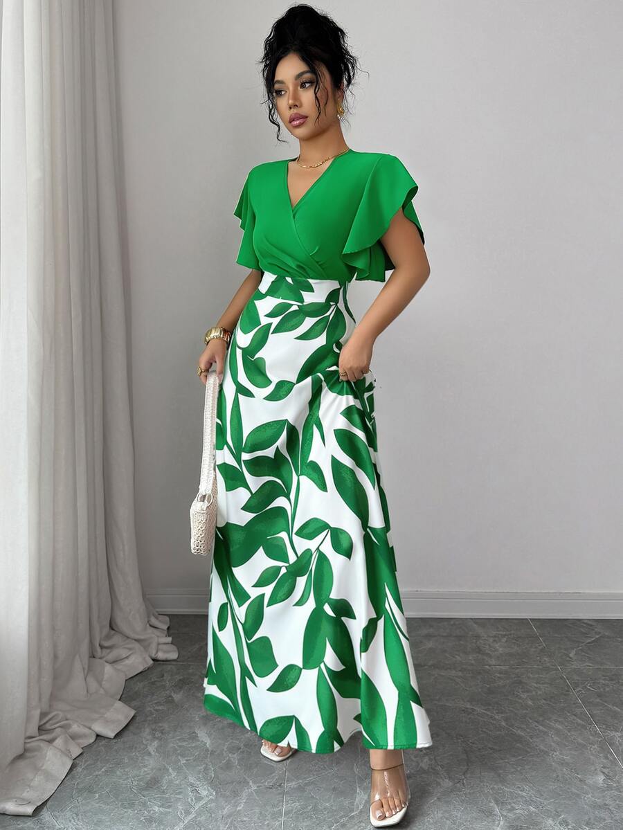 Fern™ | Wrap Slit Maxi Dress
