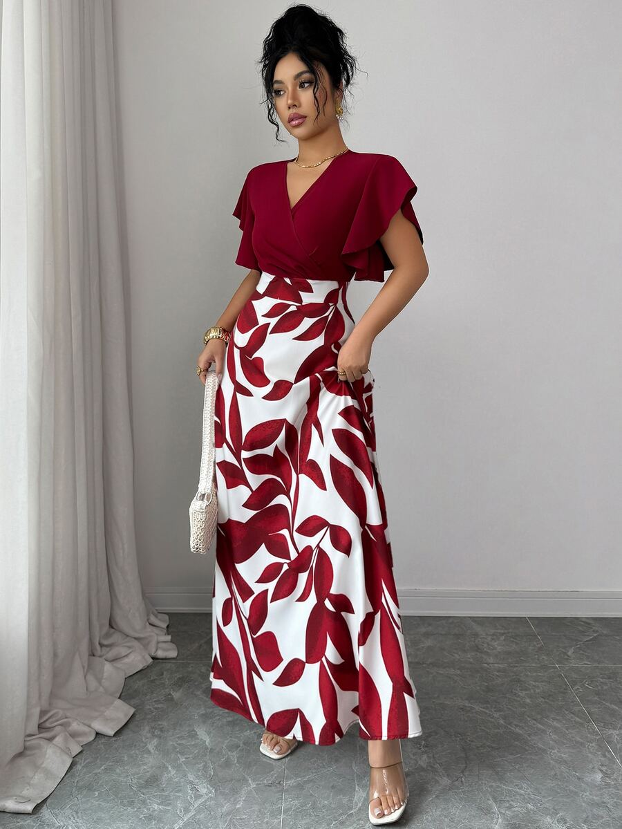 Fern™ | Wrap Slit Maxi Dress